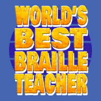 Worlds Best Braille Teacher Unique Gift For The Vi Zipper Hoodie | Artistshot