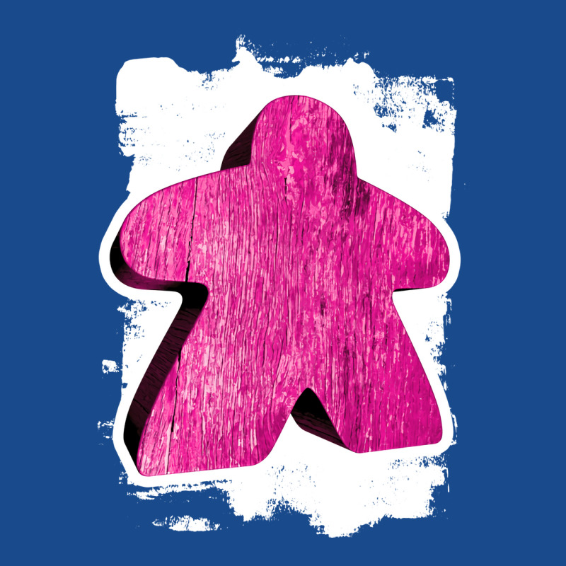 Pink Meeple On White Painted Background Girl Tank Top | Artistshot