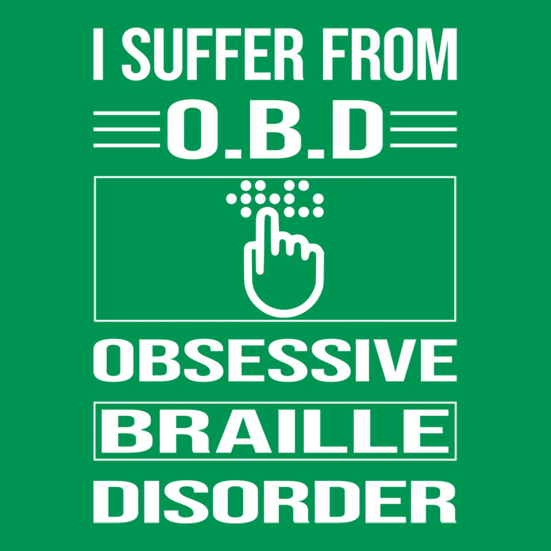 Funny Obsessive Braille Cool Classic T-shirt | Artistshot