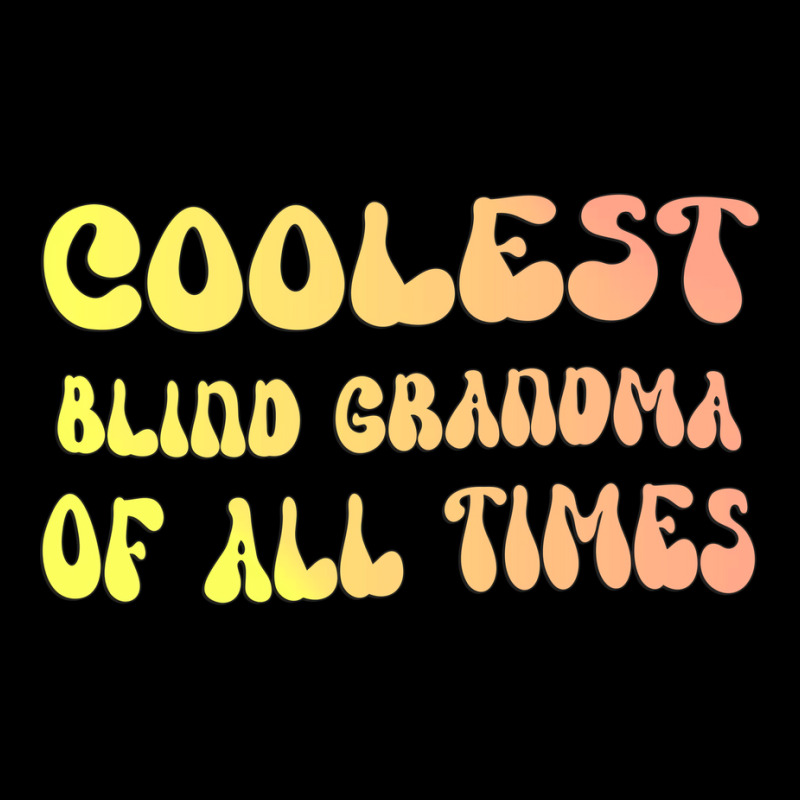 Coolest Blind Grandma Of All Times Gift For The Vi Men's Long Sleeve Pajama Set | Artistshot