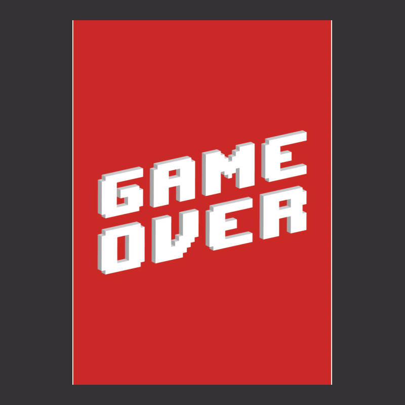 Game Over Hipster Vintage Hoodie by alcidagosn | Artistshot