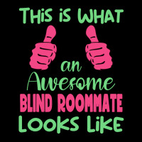 This Is What An Awesome Blind Roommate Looks Like Kids Cap | Artistshot