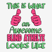 This Is What An Awesome Blind Athlete Looks Like U Adjustable Cap | Artistshot