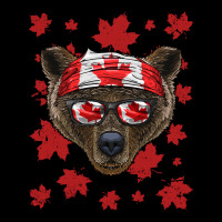 Canadian Bear T  Shirt Canadian Bear Patriotic Can Legging | Artistshot