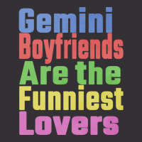 Gemini Boyfriends Are The Funniest Lovers Unique G Vintage Hoodie | Artistshot