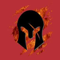 Spartan Helmet Fire T-shirt | Artistshot