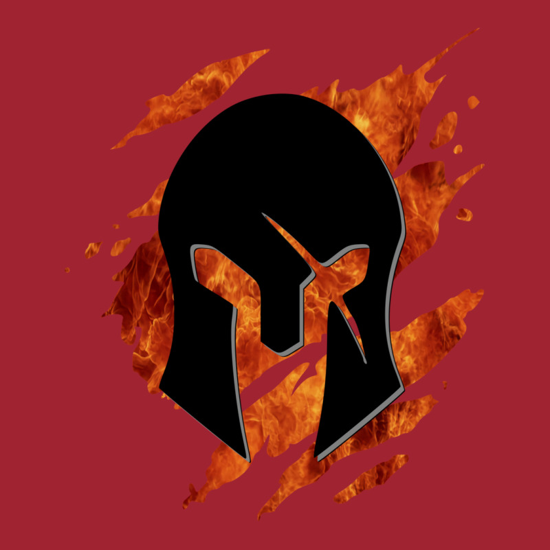 Spartan Helmet Fire Long Sleeve Shirts by ashdhacreanei | Artistshot