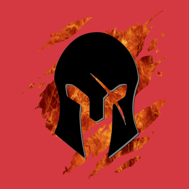 Spartan Helmet Fire Men's Polo Shirt by ashdhacreanei | Artistshot