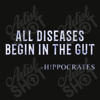 The Gut Hippocrates Quote Health Dietician Scorecard Crop Tee | Artistshot