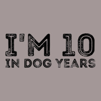 Womens I'm 10 In Dog Years Funny 70th Birthday V N Vintage Hoodie | Artistshot