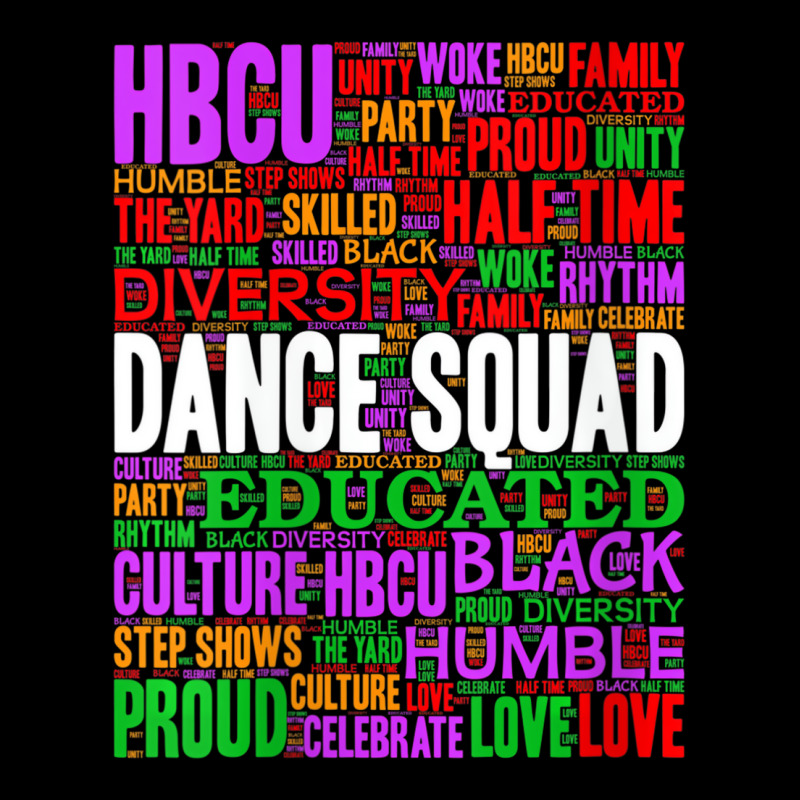 Womens Hbcu Dance Squad Dancer V Neck T Shirt Men's Long Sleeve Pajama Set | Artistshot