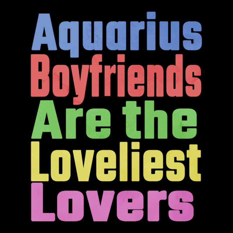 Aquarius Boyfriends Are The Loveliest Lovers Uniqu Zipper Hoodie | Artistshot