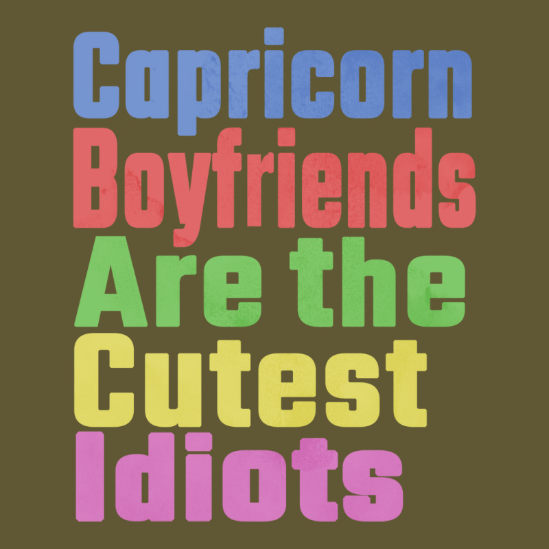 Capricorn Boyfriends Are The Cutest Idiots Unique Vintage Short | Artistshot