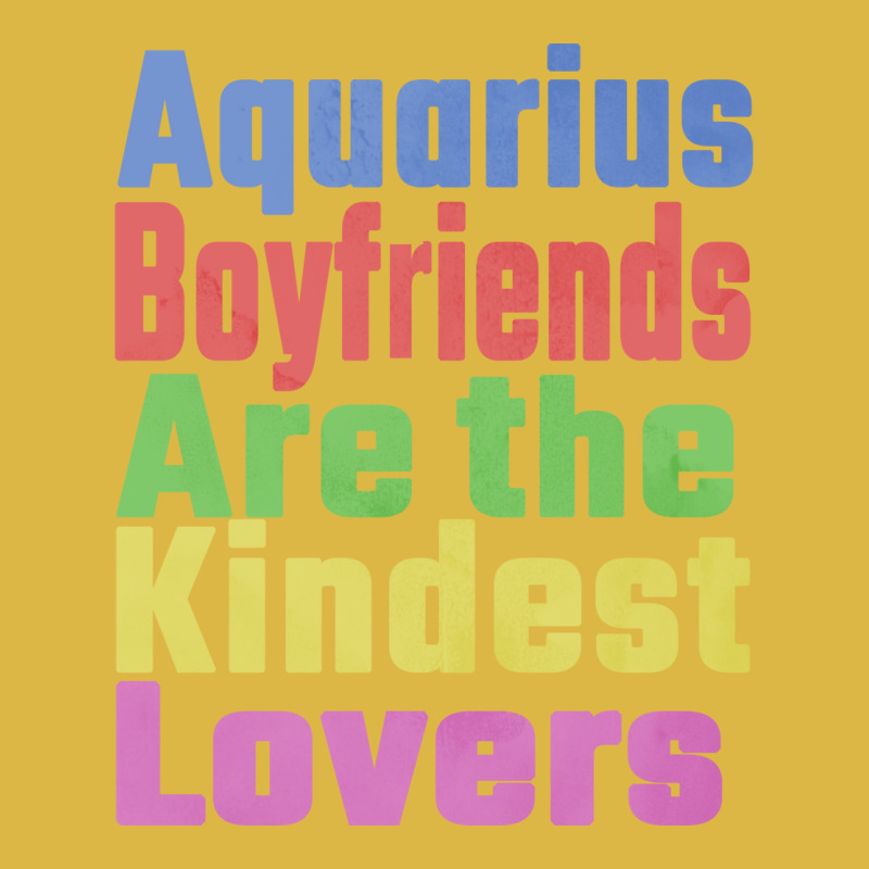 Aquarius Boyfriends Are The Kindest Lovers Unique Classic T-shirt by aoerremovex | Artistshot