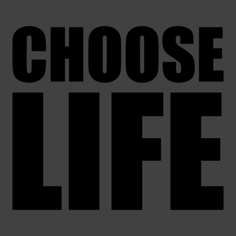 Slogan Choose Life Vintage T-Shirt by pliana | Artistshot