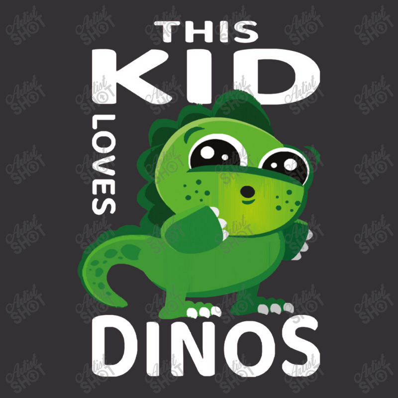 Dinosaur  This Kid Loves Dinos I Kids I Dinosaur Vintage Hoodie And Short Set | Artistshot