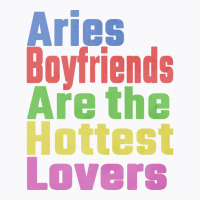 Aries Boyfriends Are The Hottest Lovers Unique Gif T-shirt | Artistshot