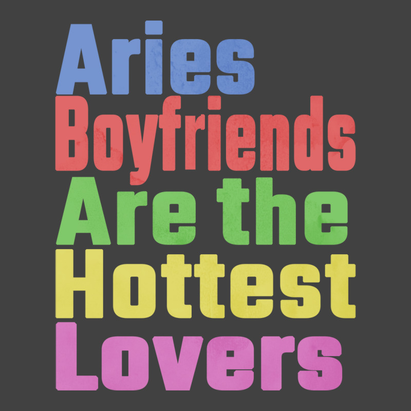 Aries Boyfriends Are The Hottest Lovers Unique Gif Vintage T-shirt | Artistshot