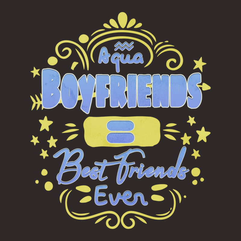 Aquarius Boyfriends Best Friends Ever Unique Gift Racerback Tank by shohebainurn | Artistshot