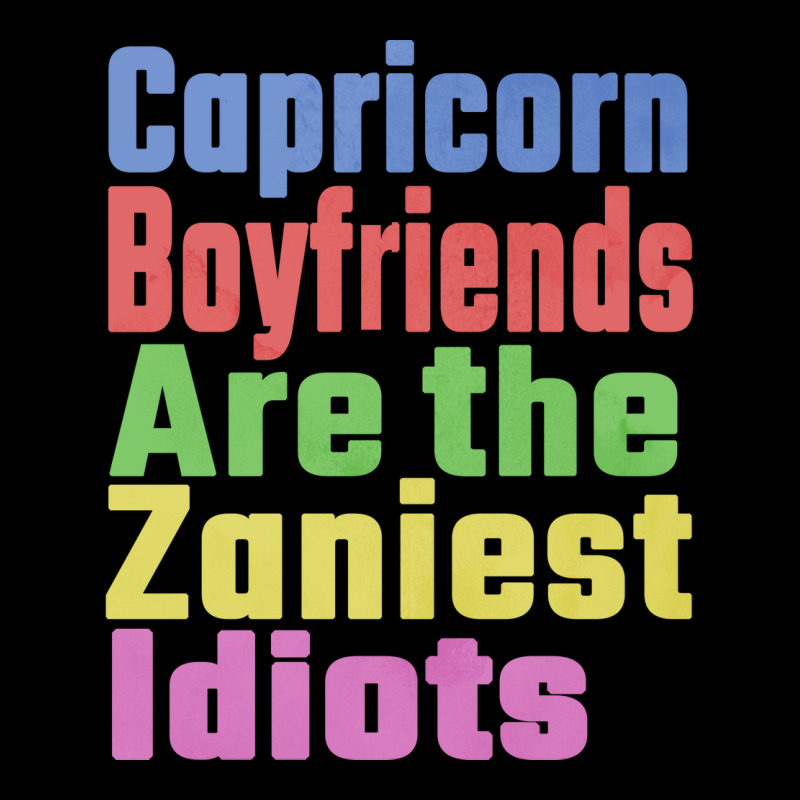 Capricorn Boyfriends Are The Zaniest Idiots Unique Men's 3/4 Sleeve Pajama Set | Artistshot