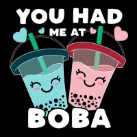 You Had Me At Boba Bubble Millk Tea Cute Kawaii As V-neck Tee | Artistshot