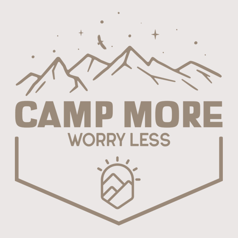 Camp More Worry Less Camping 80s Pocket T-shirt | Artistshot