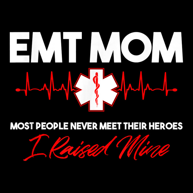 Emt Mom Emergency Medical Ems Paramedics Emr Gift T Shirt Pocket T-shirt | Artistshot