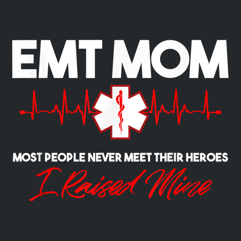 Emt Mom Emergency Medical Ems Paramedics Emr Gift T Shirt Crewneck Sweatshirt | Artistshot