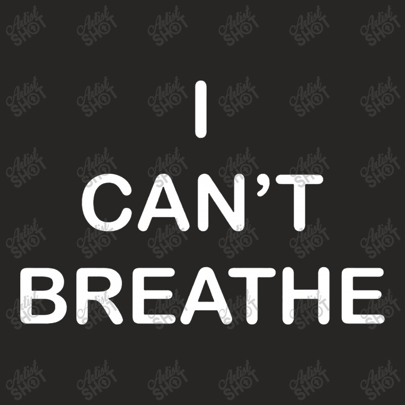 I Can't Breathe For Dark Ladies Fitted T-Shirt by Creative Tees | Artistshot