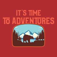 Its Time To Adventures Camping Ladies Fitted T-shirt | Artistshot