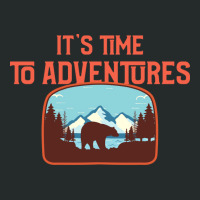 Its Time To Adventures Camping Women's Triblend Scoop T-shirt | Artistshot