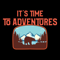 Its Time To Adventures Camping Cropped Sweater | Artistshot