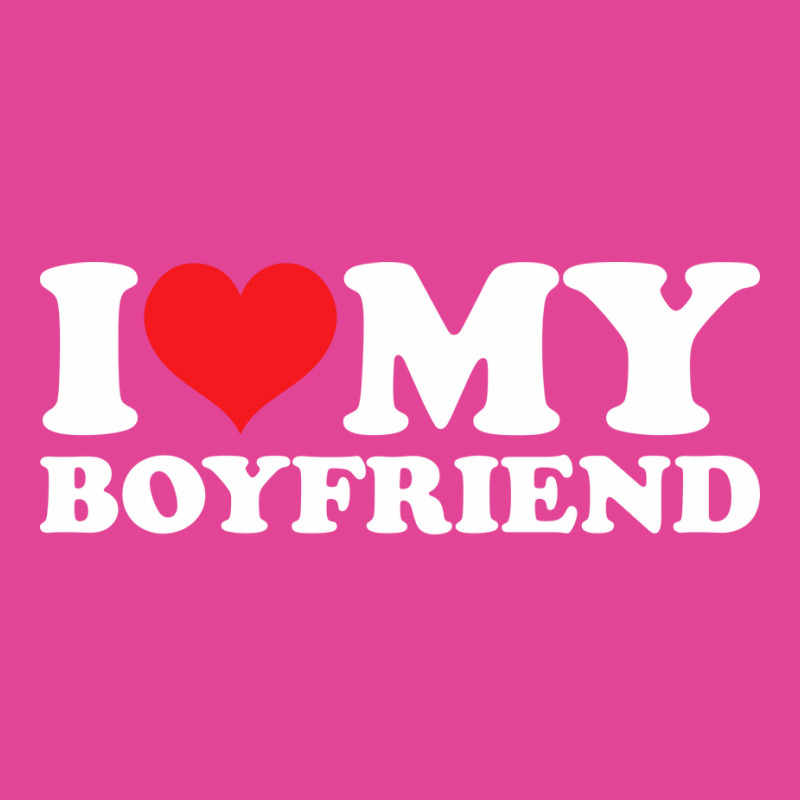 I Love My Boyfriend Heart Aesthetic (1) T-shirt | Artistshot