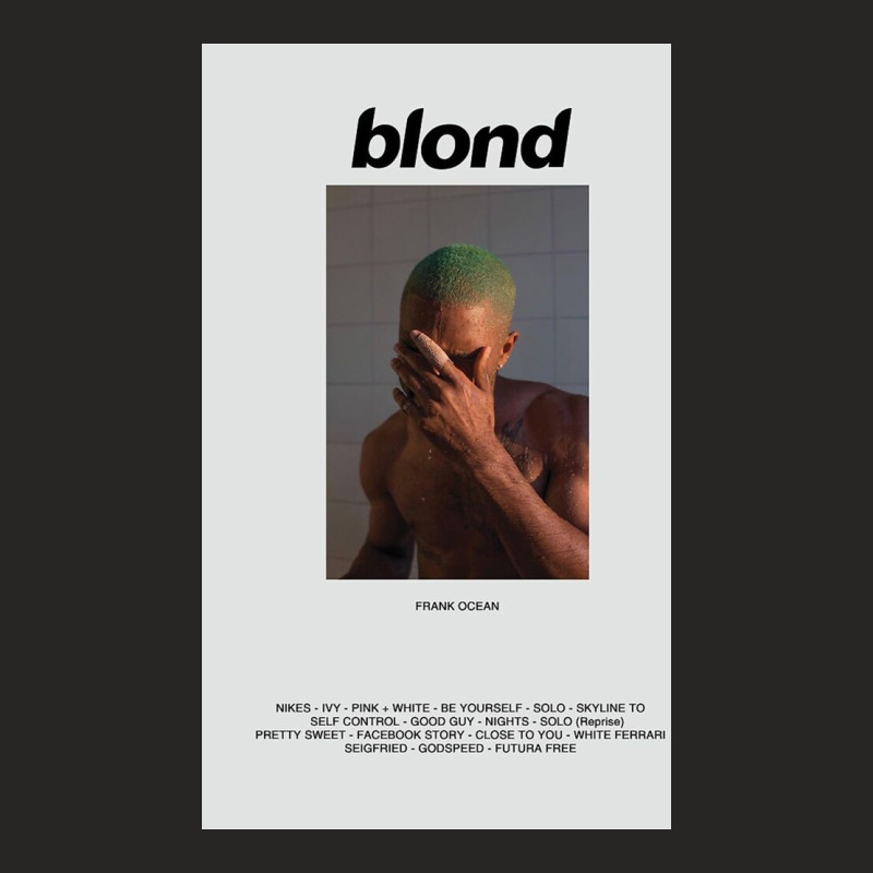 Frank Ocean Blonde Album Ladies Fitted T-Shirt by amberlykins | Artistshot