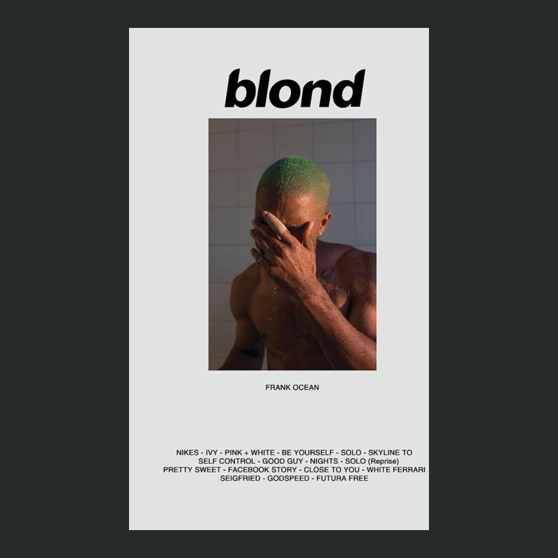 Frank Ocean Blonde Album Women's Triblend Scoop T-shirt by amberlykins | Artistshot