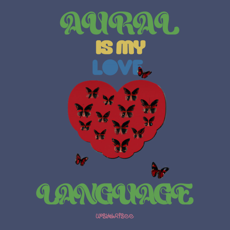 Aural Is My Love Language Blue (1) Vintage Short by woelkelytjeb | Artistshot