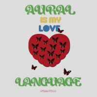 Aural Is My Love Language Blue (1) Men's Polo Shirt | Artistshot