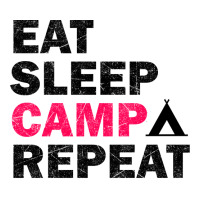 Eat Sleep Camp Repeat Camping Lovers Gift 3/4 Sleeve Shirt | Artistshot