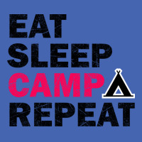 Eat Sleep Camp Repeat Camping Lovers Gift Zipper Hoodie | Artistshot