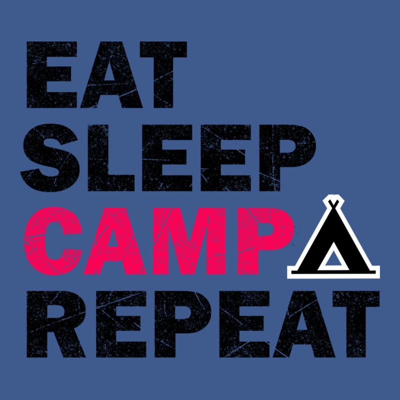 Eat Sleep Camp Repeat Camping Lovers Gift Champion Hoodie | Artistshot