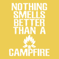 Camping T  Nothing Smells Better Than A Campfire M Landscape Canvas Print | Artistshot