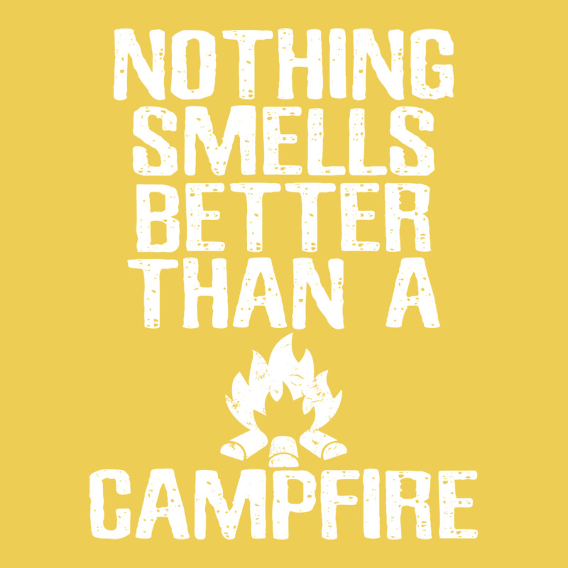 Camping T  Nothing Smells Better Than A Campfire M Landscape Canvas Print | Artistshot