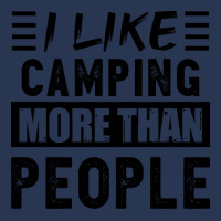 I Like Camping More Than People Funny 80s Men Denim Jacket | Artistshot