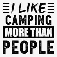 I Like Camping More Than People Funny 80s Champion Hoodie | Artistshot