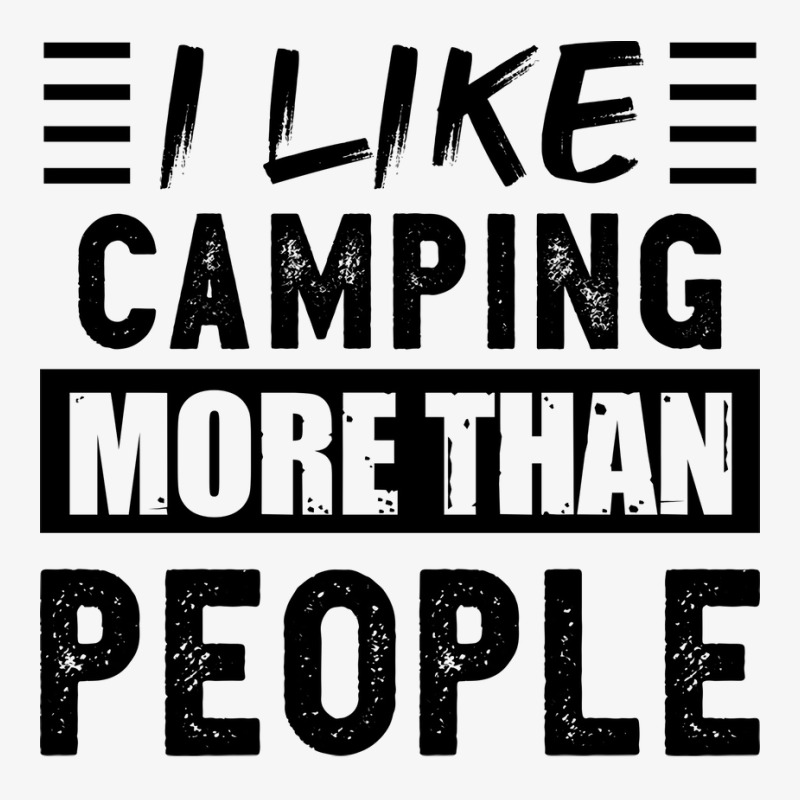 I Like Camping More Than People Funny 80s Champion Hoodie | Artistshot