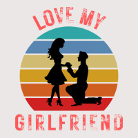 Love My Girlfriend 80s (1) Pocket T-shirt | Artistshot