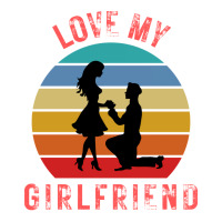 Love My Girlfriend 80s (1) Crewneck Sweatshirt | Artistshot