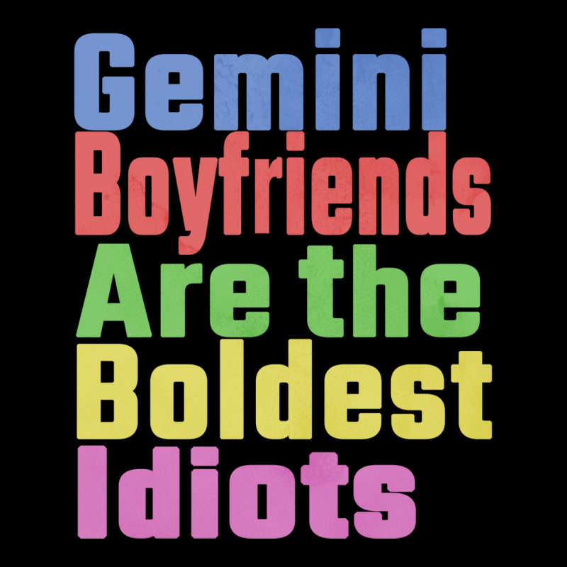 Gemini Boyfriends Are The Boldest Idiots Unique Gi Cropped Sweater by redaeasbaril | Artistshot