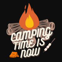 Camping Time Is Now Boy Crop Top | Artistshot