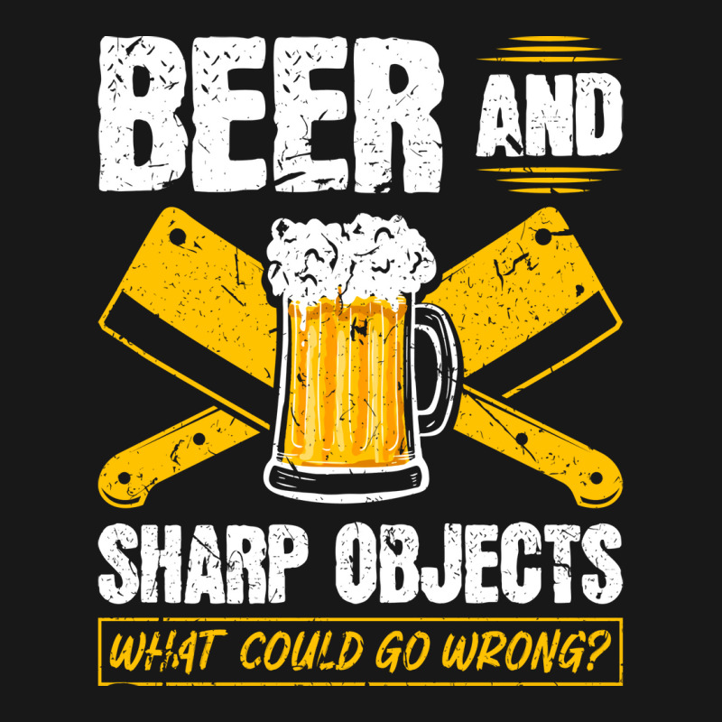 Beer Sharp Objects What Could Go Wrong Butcher Hum Flannel Shirt | Artistshot